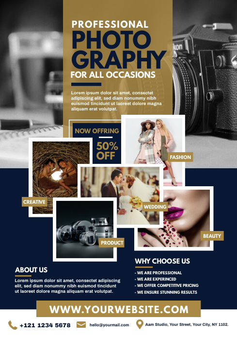 Photography Flyer Template Postermywall