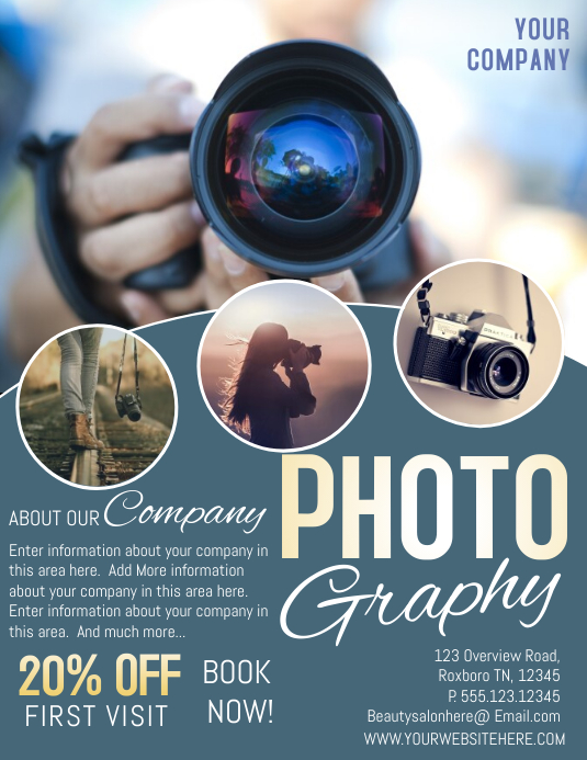 photography Template PosterMyWall
