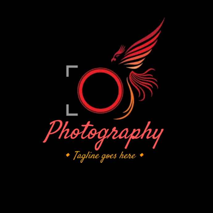 Photography logo, camera logo, modern camera Логотип template