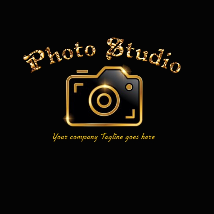 Photography logo, camera logo, modern camera template