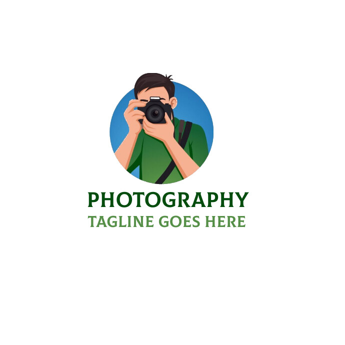 photography logo, camera logo, photo studio Logotyp template