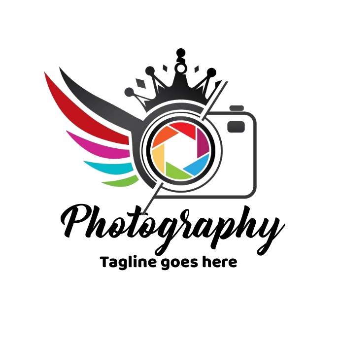 Photography logo, photographer logo template