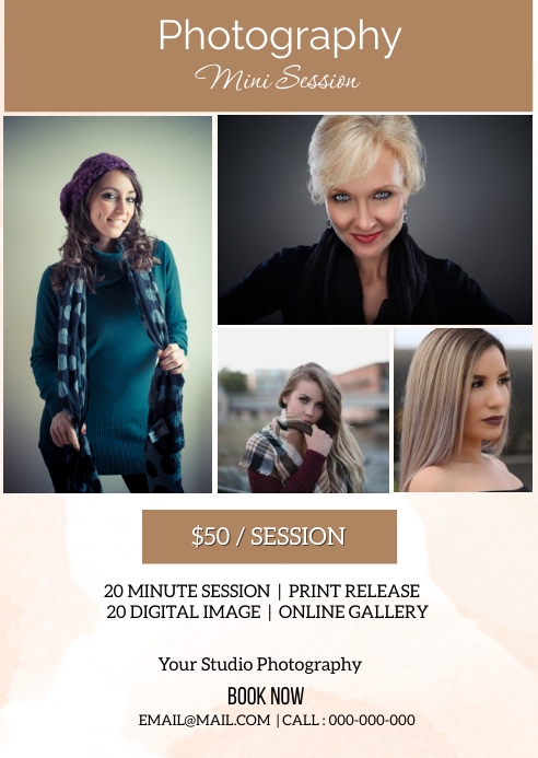 Photography Mini Session Template | PosterMyWall