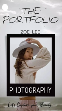 Photography Portfolio Historia de Instagram template