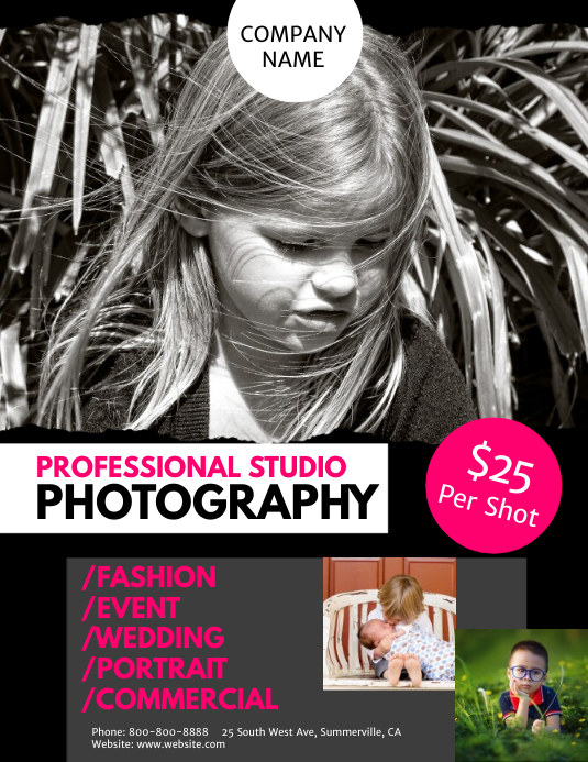Plantilla De Fotografia Postermywall