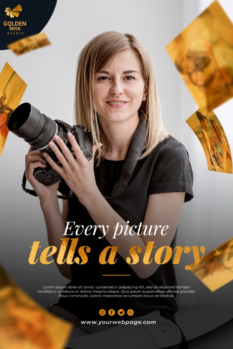 PHOTOGRAPHY POSTER TEMPLATE | PosterMyWall