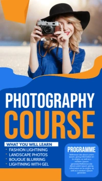 photography posters Instagram Story template