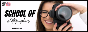 Photography School Facebook Cover Page Templa Zdjęcie w tle na Facebooka template