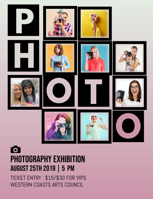 Photography Service Flyer Pamflet (VSA Brief) template