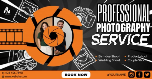 Photography Service Template Facebook 共享图片
