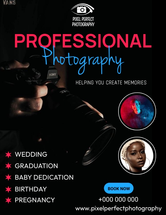 Photography Services Template PosterMyWall