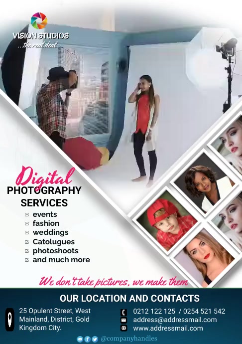 Copy of Photography Studio | PosterMyWall