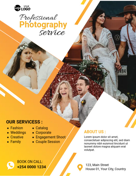 Photography Studio Flyer Templat | PosterMyWall