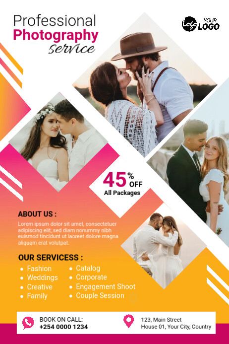 Photography Studio Poster Template | PosterMyWall