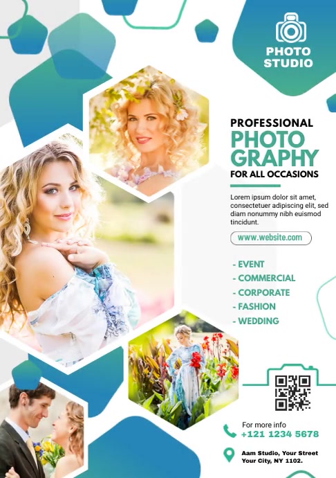 Video Flyer Photography Video Flyer Template | PosterMyWall