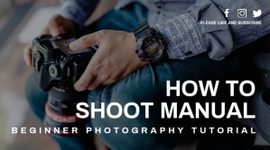 photography youtube thumbnail design template