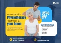 physical therapy clinic ad template Postcard