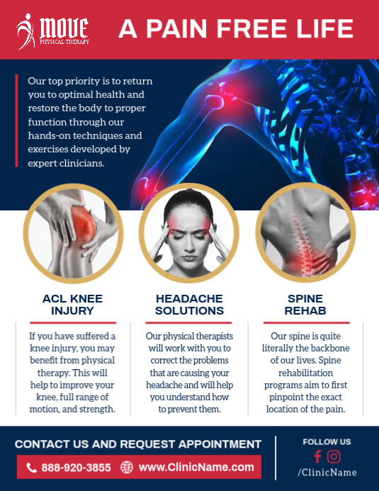 Copy of Physical Therapy Flyer PosterMyWall