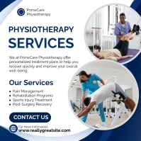 Physiotherapy Services Instagram Post template