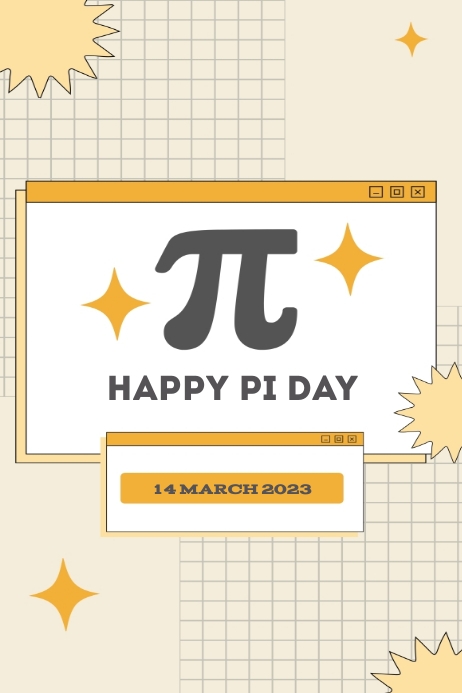Pi Day Template | PosterMyWall
