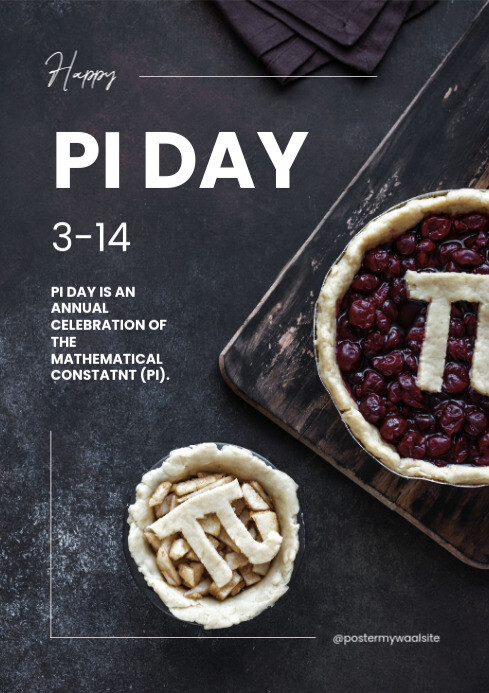 pi day template | PosterMyWall
