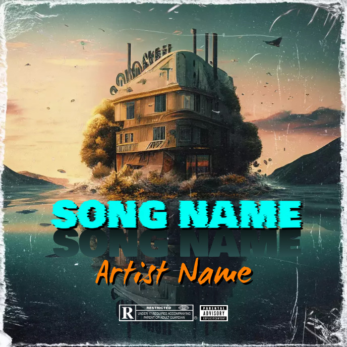 piano Album Cover music art trap mixtape rap Template | PosterMyWall
