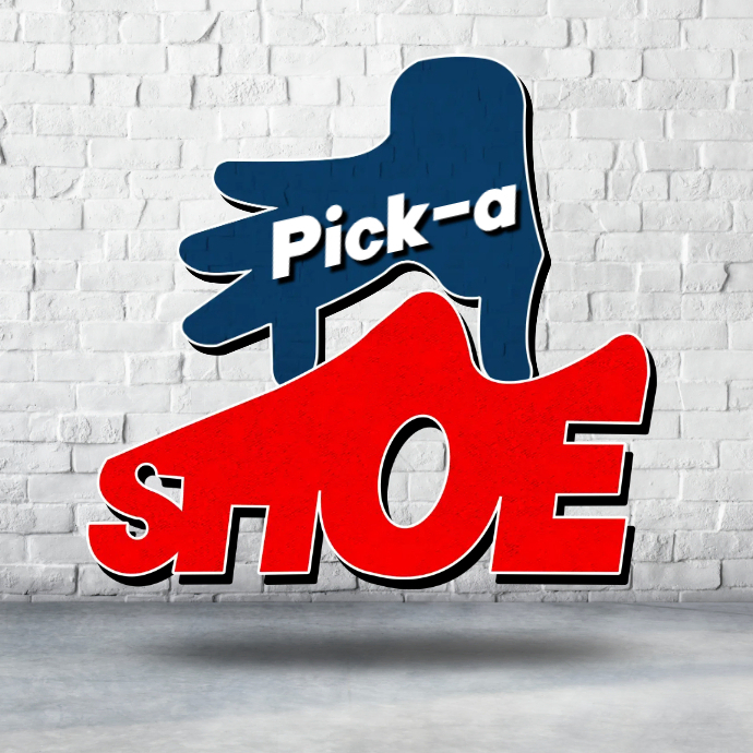 Pick A Shoe Logo Template PosterMyWall