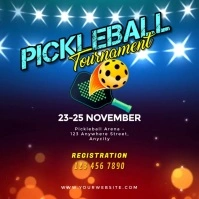 Pickelball Tournament Instagram-Beitrag template
