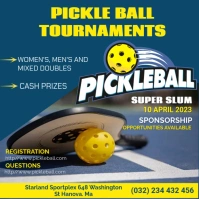 Pickle Ball โพสต์บน Instagram template