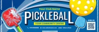 Pickleball Club Banner Template