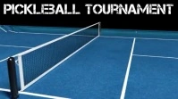 PICKLEBALL TOURNAMENT Digital Display (16:9) template
