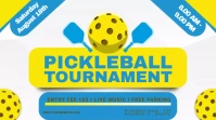 Pickleball Tournament Twitter Post template