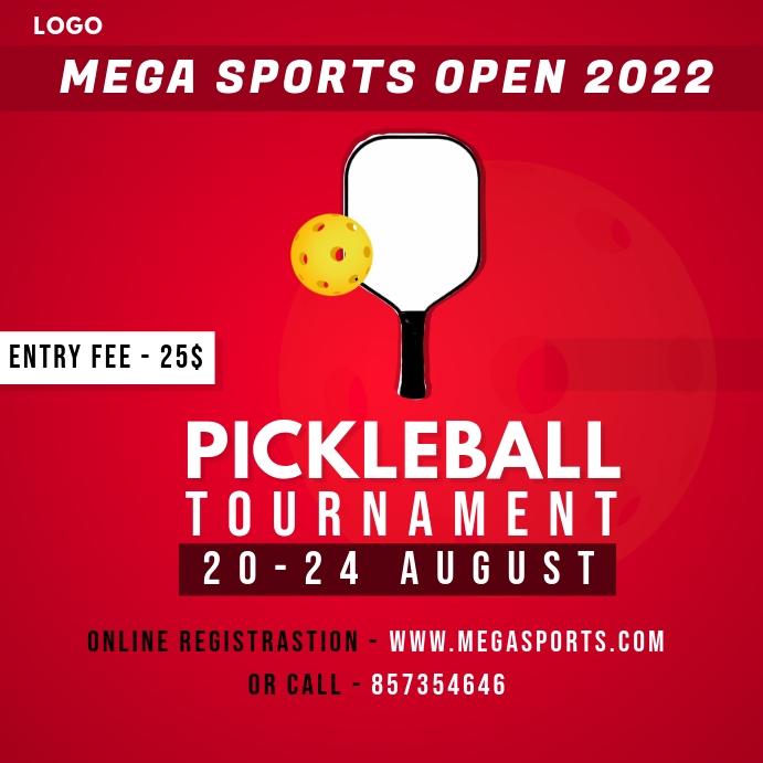 Copy of Pickleball Tournament Flyer Template PosterMyWall