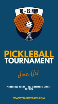 Pickleball Tournament Instagram Story template