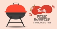 Picnic Barbecue Post Facebook Shared Image template
