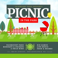 Picnic Instagram Post template