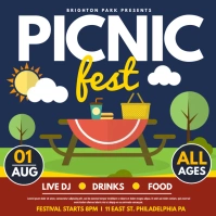 Picnic Instagram Post template