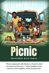 Picnic Poster template