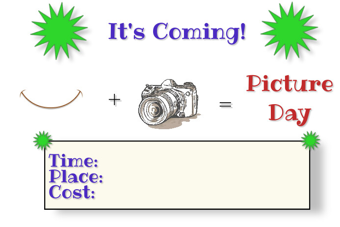 Picture Day Template PosterMyWall