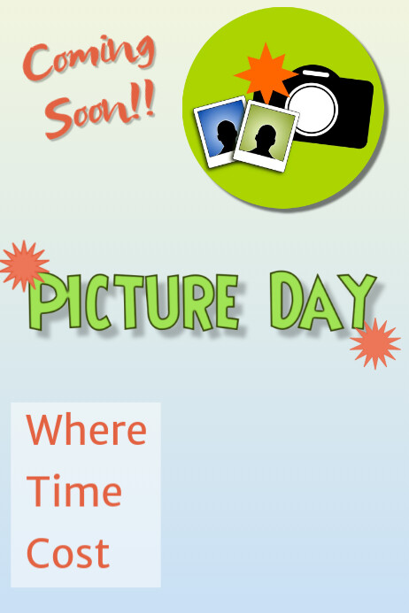 Picture Day Template PosterMyWall