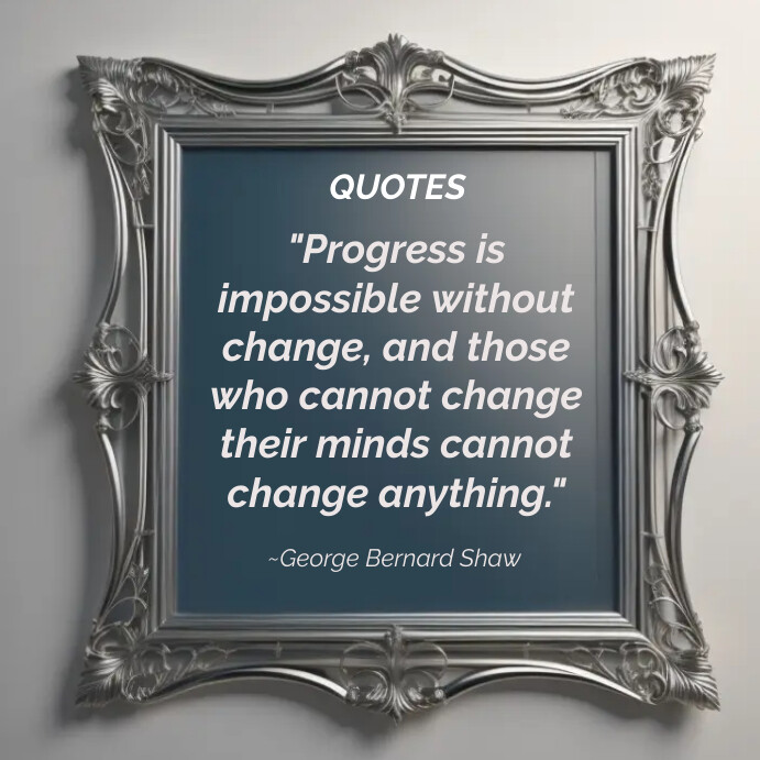 Picture Frame about quotes Instagram Post template