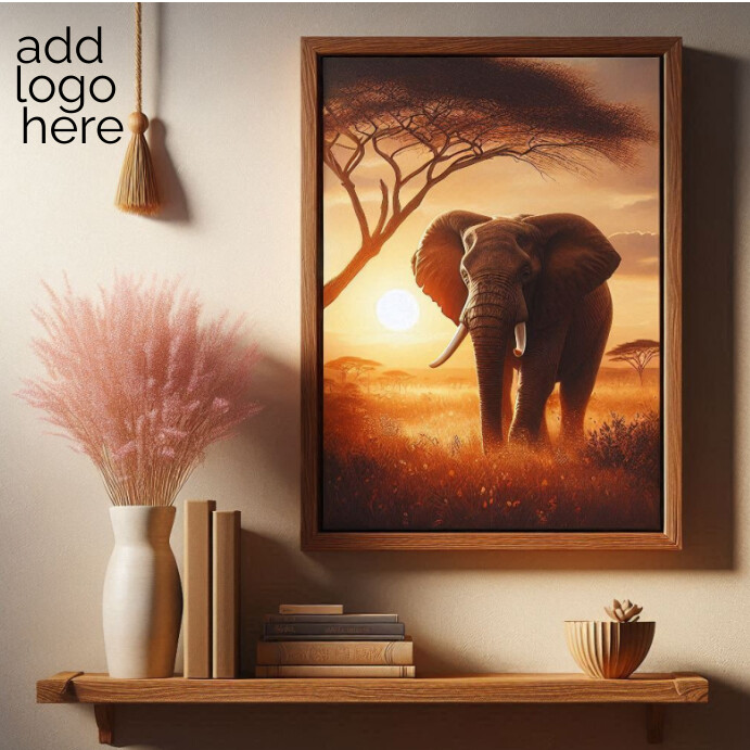 Picture frame Instagram Post template