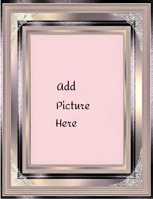 Picture Frame Template PosterMyWall