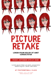 Picture Day Template PosterMyWall