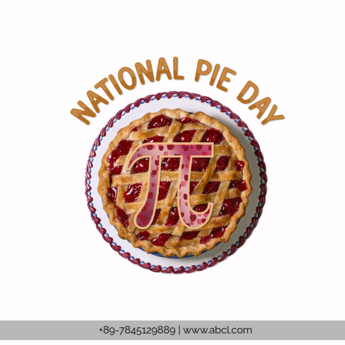 PIE DAY Template PosterMyWall