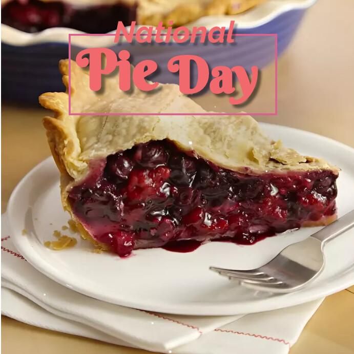 Pie Day Template PosterMyWall