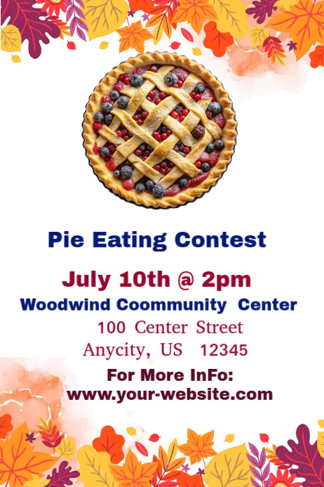 Fall Pie Contests Pie Contest Logos