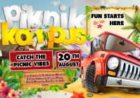 Piknik kampus A4 template