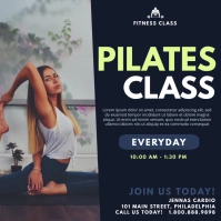 Pilates Instagram Post template