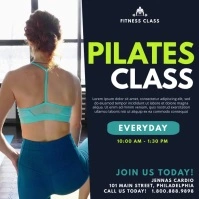 Pilates Instagram-Beitrag template